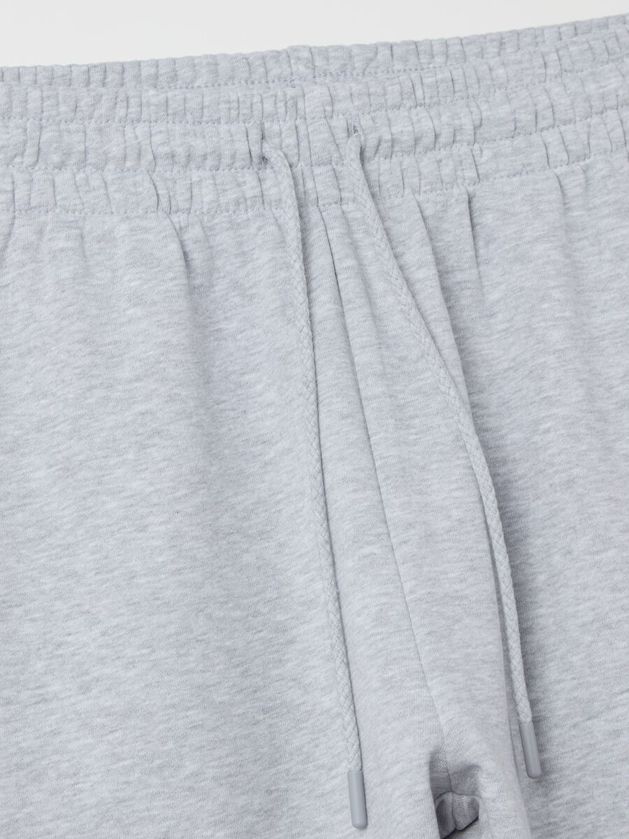 Essential joggers in fleece with drawstring_5