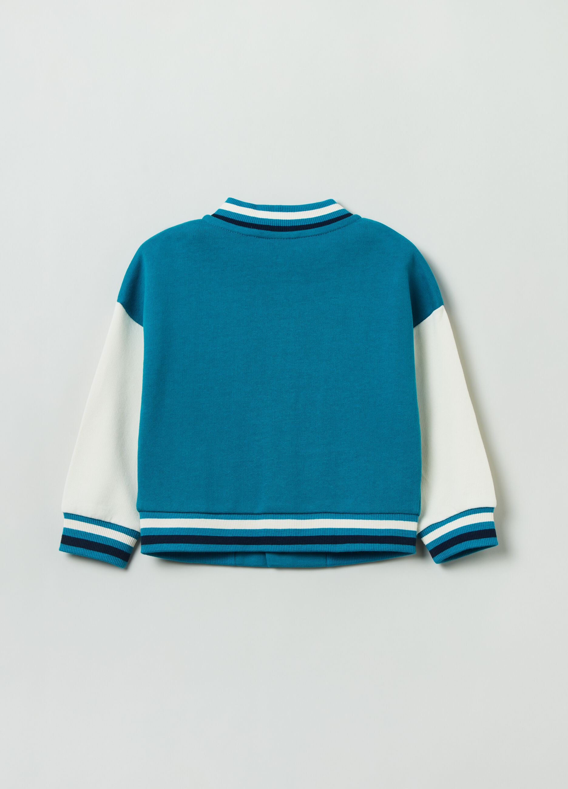 Felpa in French Terry con patch_1