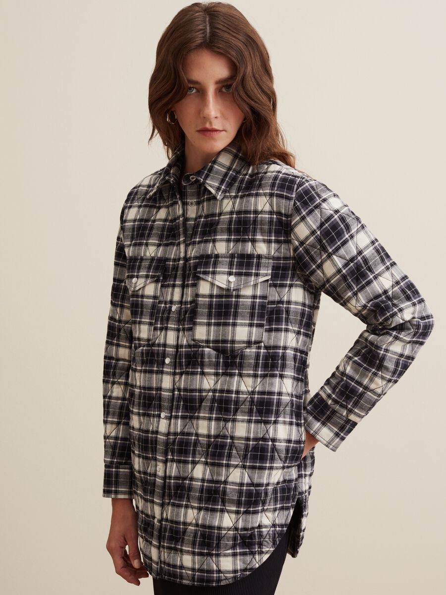 Shacket trapuntata a rombi fantasia check_1