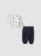 Black and White Organic Cotton Baby Set_1