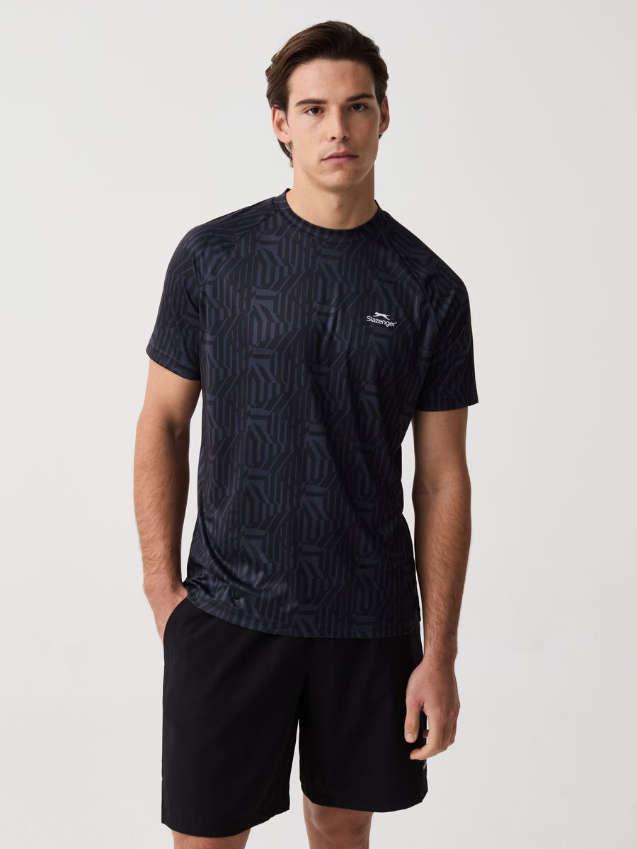 Slazenger tennis T-shirt with pattern_0