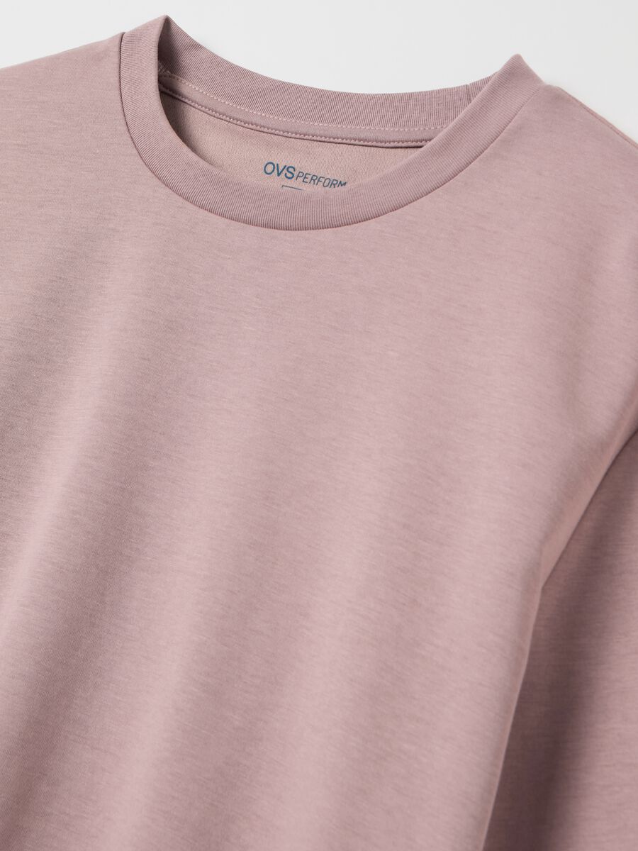 T-shirt with technical fabric_5