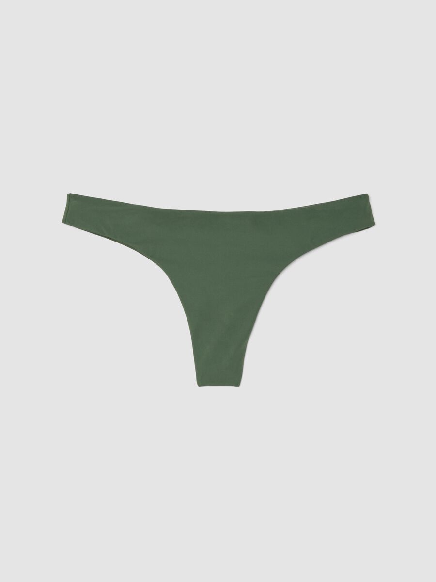 Green stretchy Brazilian bikini bottoms_4
