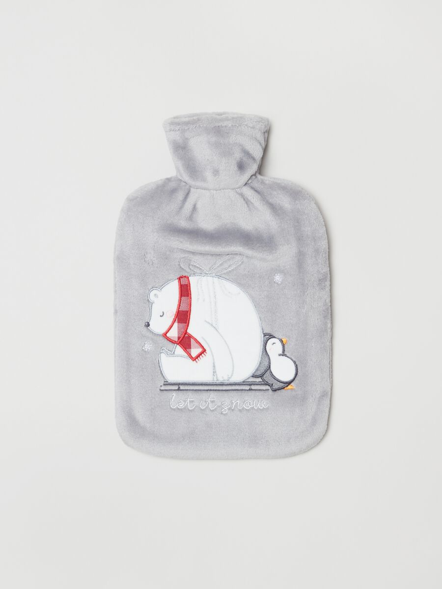 Borsa dell'acqua calda orso e pinguino_0
