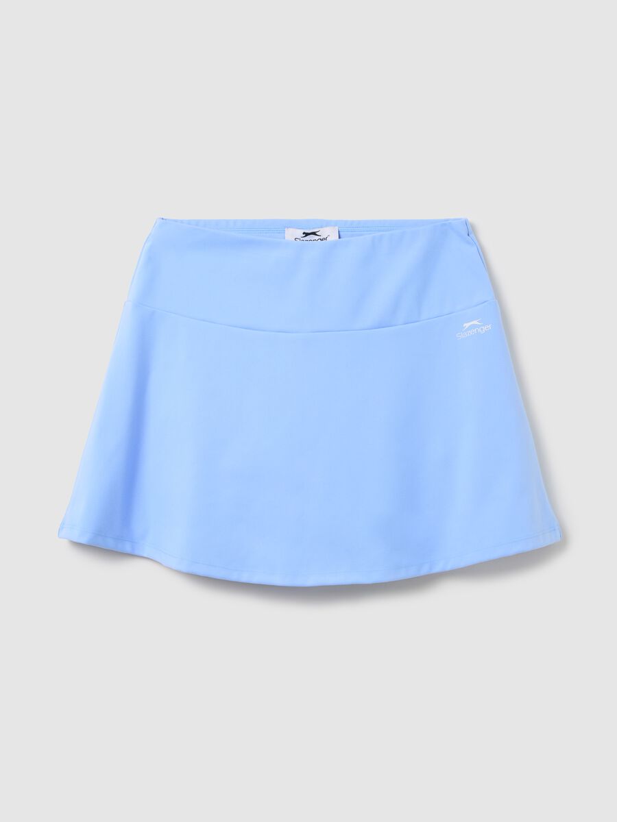 SLAZENGER light blue sports skirt in stretch fabric_4