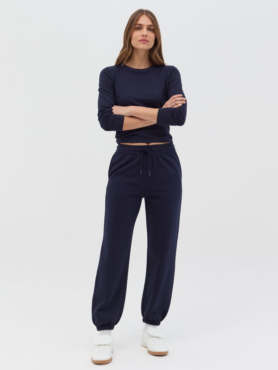 Essential long-sleeved T-shirt in cotton_1