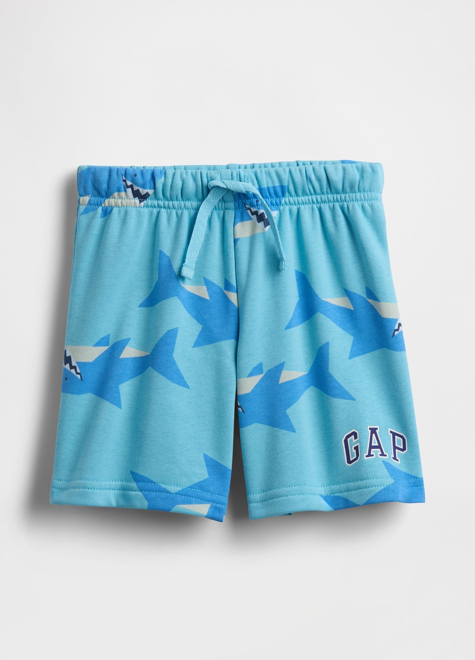 Cotton-blend shorts