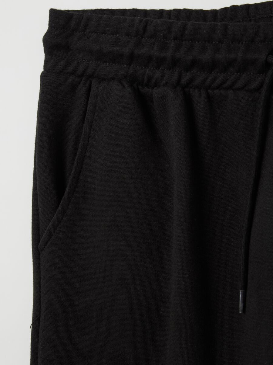 Essential fleece joggers with drawstring_5