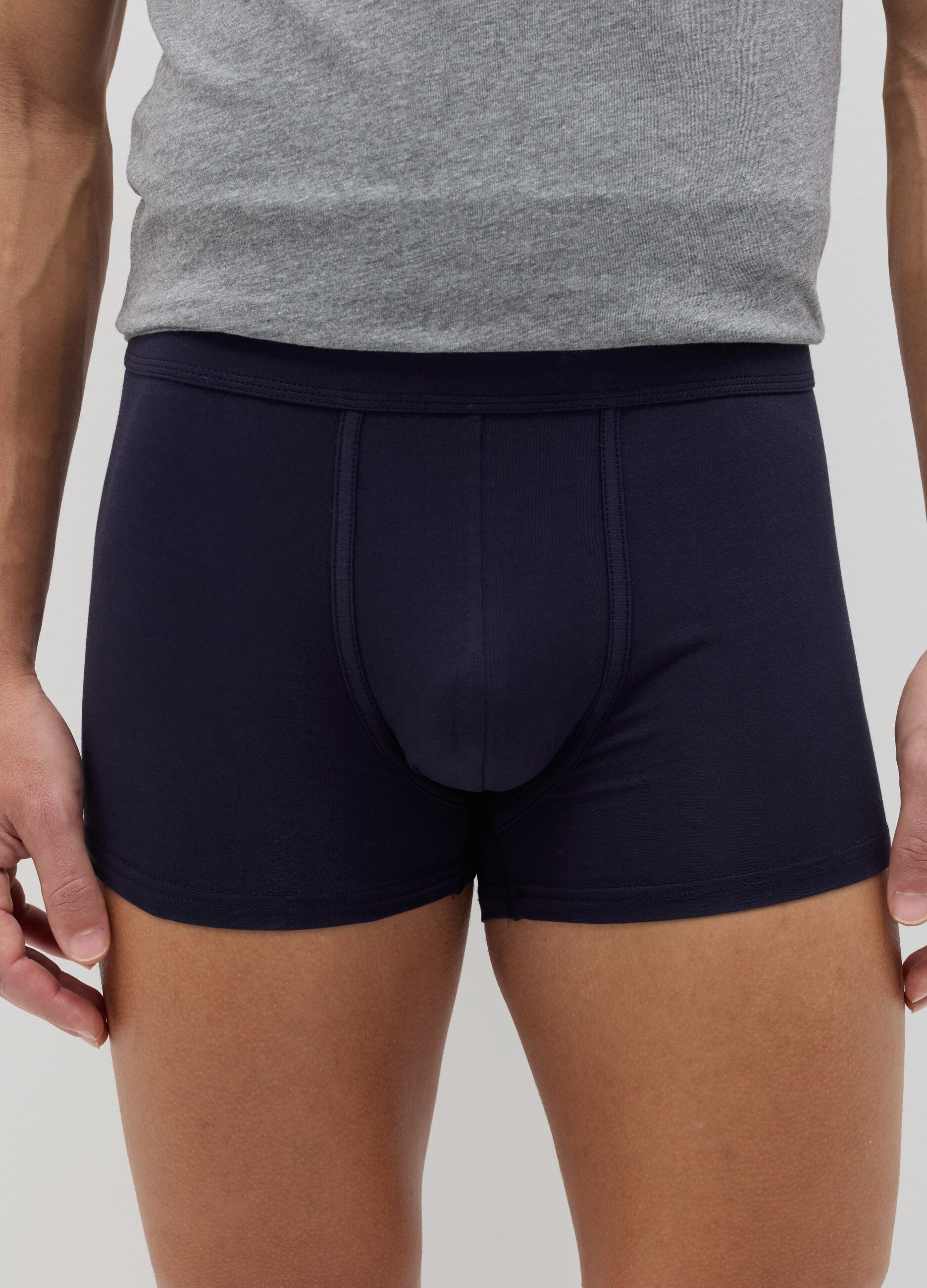 Bipack boxer in cotone Supima