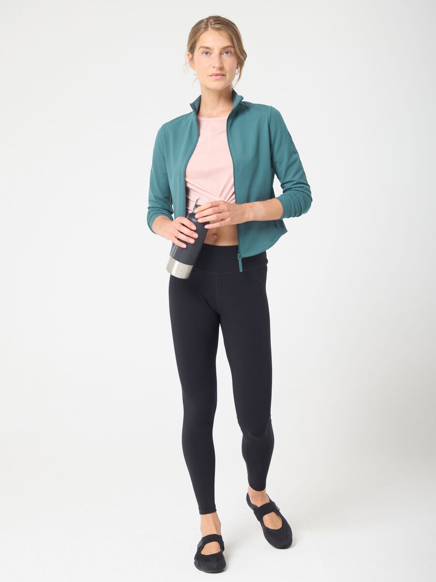 High-waisted stretch cotton blend leggings ALTAVIA STUDIO_0