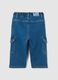 Baby boy denim cargo trousers in regular fit_1