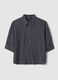 Regular Fit Multi-Colour Striped Pure Viscose Shirt_4