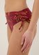 Slip da mare in tessuto elasticizzato multicolor con motivo floreale_3