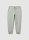 Cotton joggers with logo embroidery_1