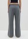 Grey trousers in cotton and polyester blend_2