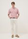 Pink pure cotton short-sleeve T-shirt &ndash; relaxed fit_1