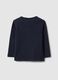 Kids' Blue Pure Cotton Regular Fit T-shirt_1