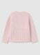 Baby girl's pink pure cotton cardigan regular fit_1