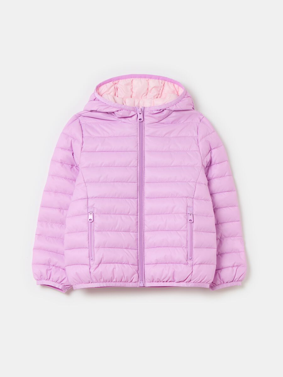 Ultra-light down jacket with hood_0