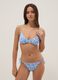 Blue and white stretch bikini bottoms_1