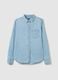 Denim shirt with pocket_3