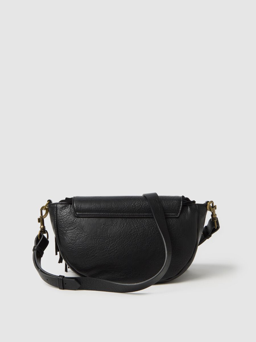 Black fringe handbag_1