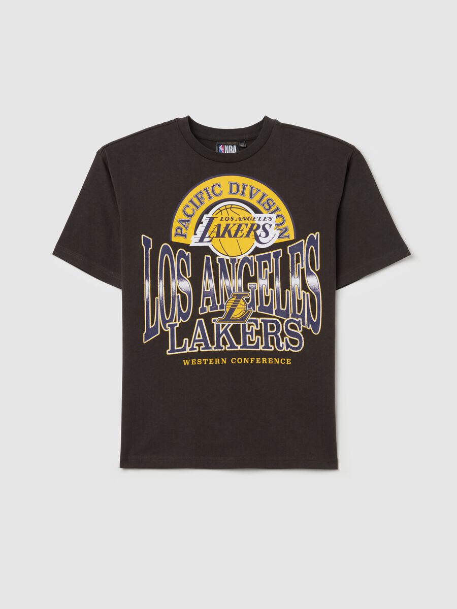 Cotton T-shirt with NBA Los Angeles Lakers print_3