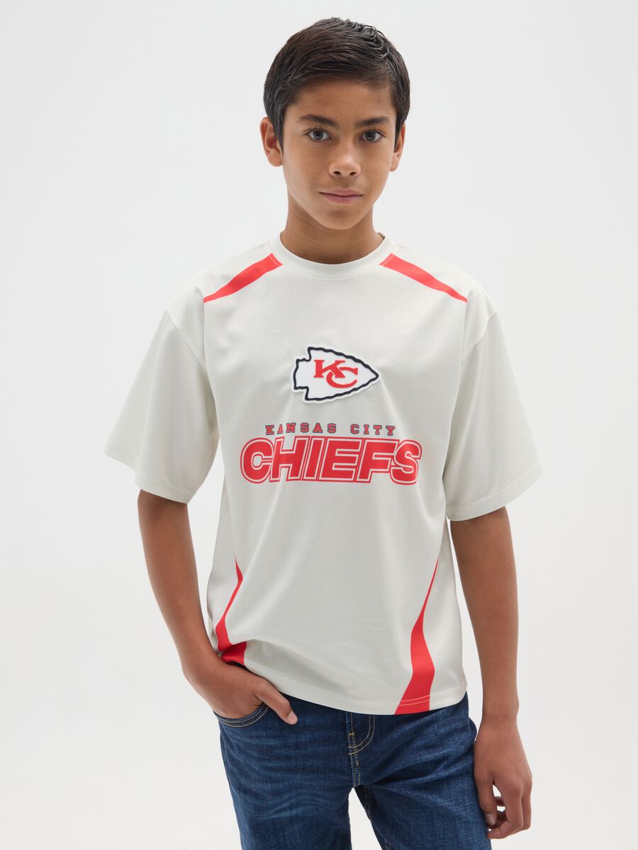 T-shirt multicolor da bambino regular fit Kansas City Chiefs_0