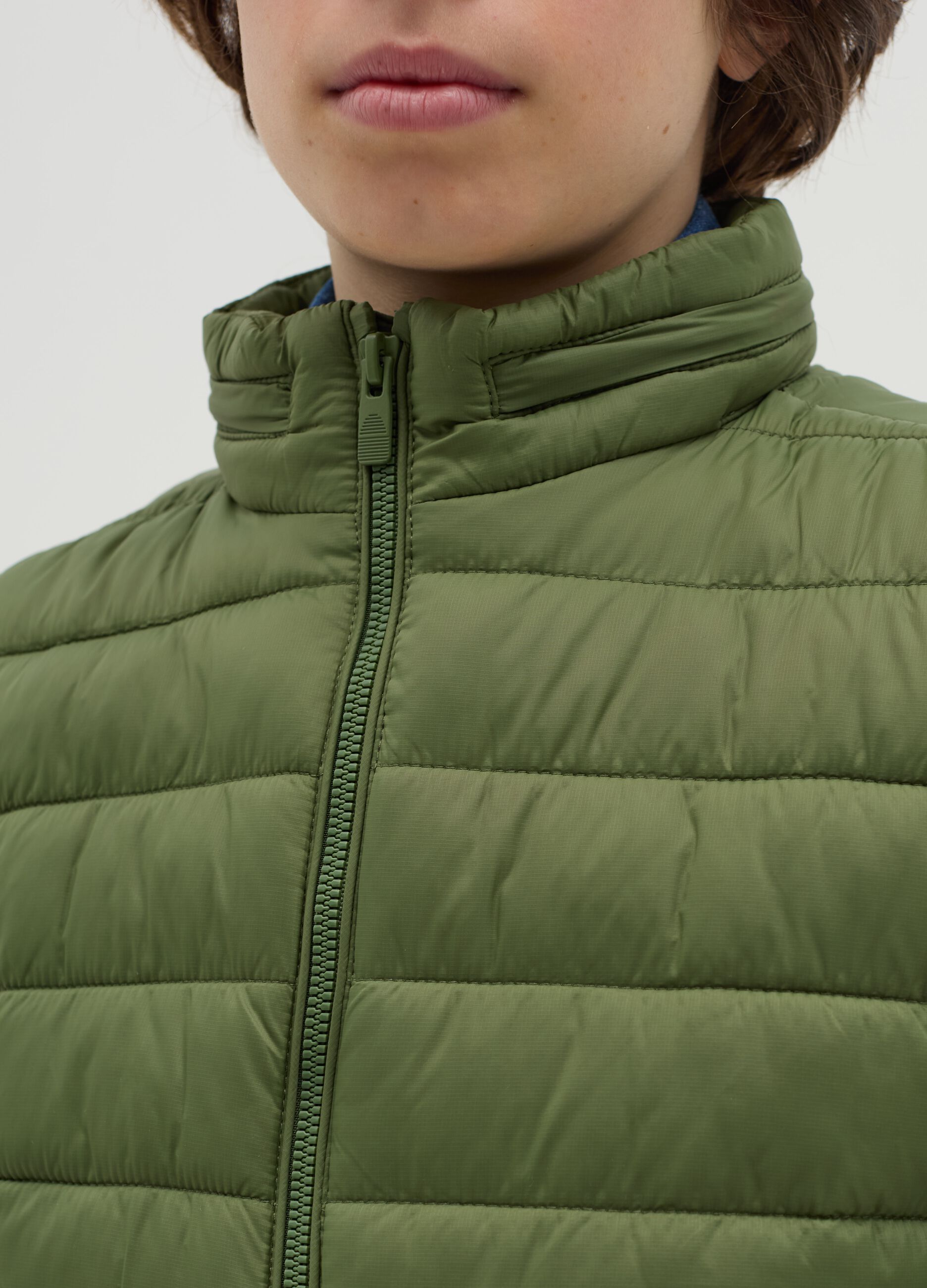 Water-repellent ultralight gilet