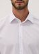 White slim-fit shirt with classic collar, easy iron_1