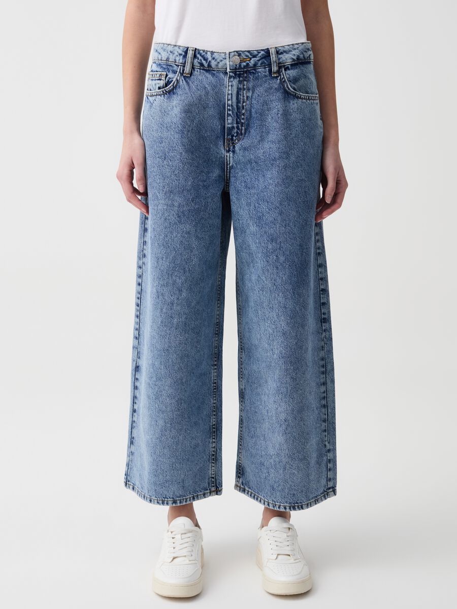 Wide-leg cropped jeans_2
