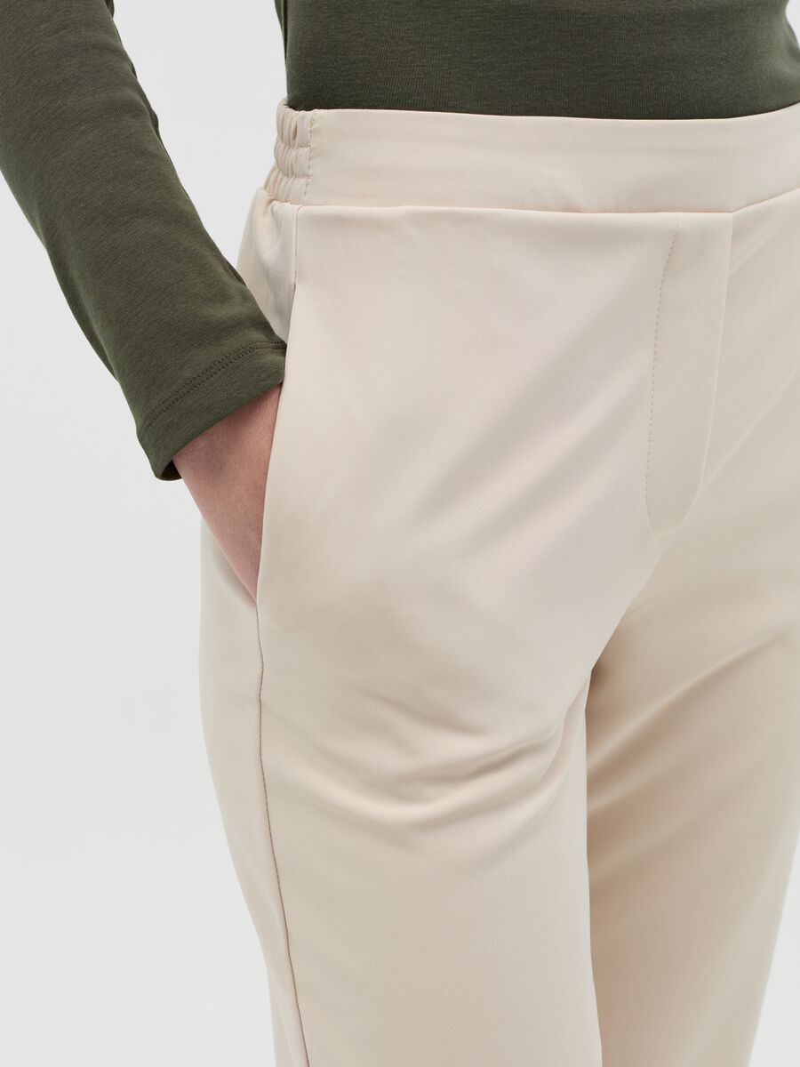 Slim-fit ankle-length trousers_2