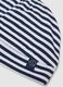 Multicolour striped pure cotton hat for babies_1
