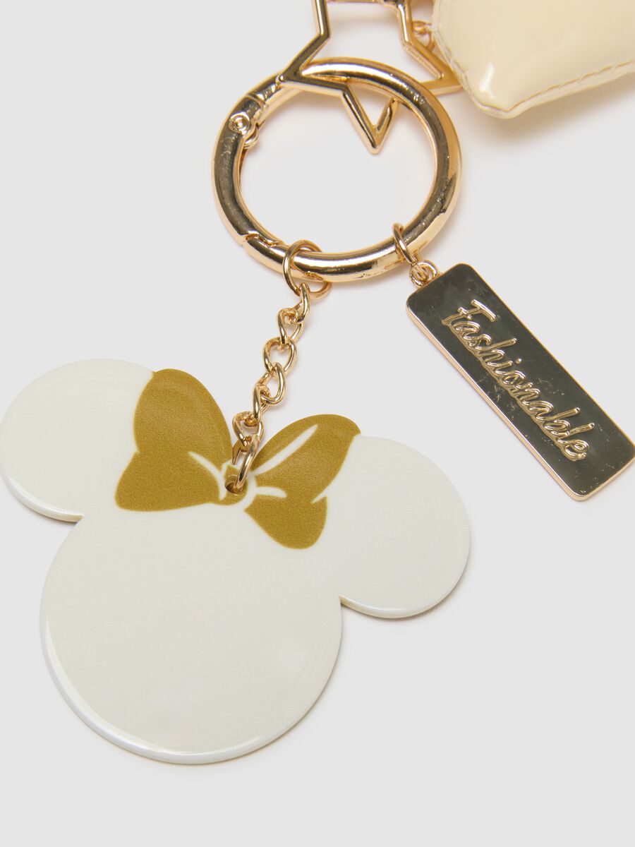 Multicolour Keyring with Heart and Disney Charm_1