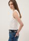 White pure cotton tank top with floral embroidery_0