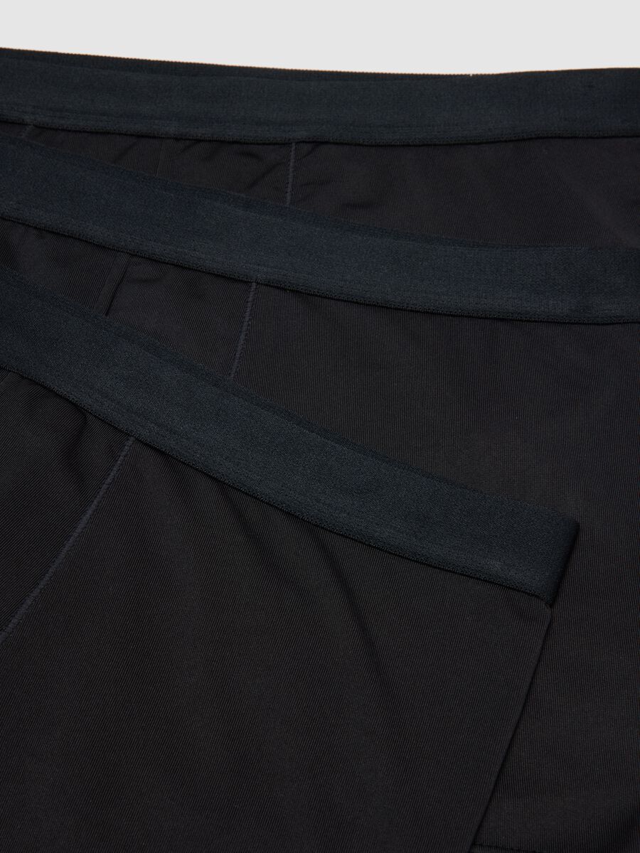 Tripack of Black Regular Fit Boxers_1