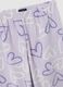 Purple fleece pyjamas with hearts_3