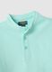 Children's regular fit green pure cotton polo_2