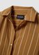 Multicoloured striped regular fit lyocell blend shirt_5