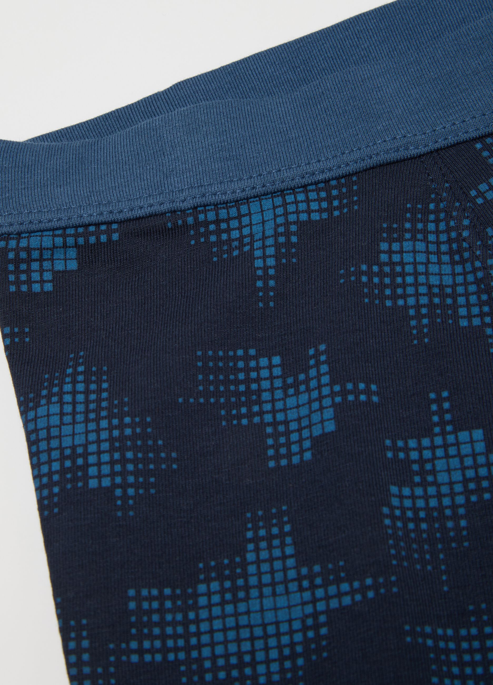 Boys' Stretch Navy Cotton Boxers
