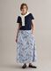 Blue Supima cotton short-sleeve regular-fit T-shirt_1