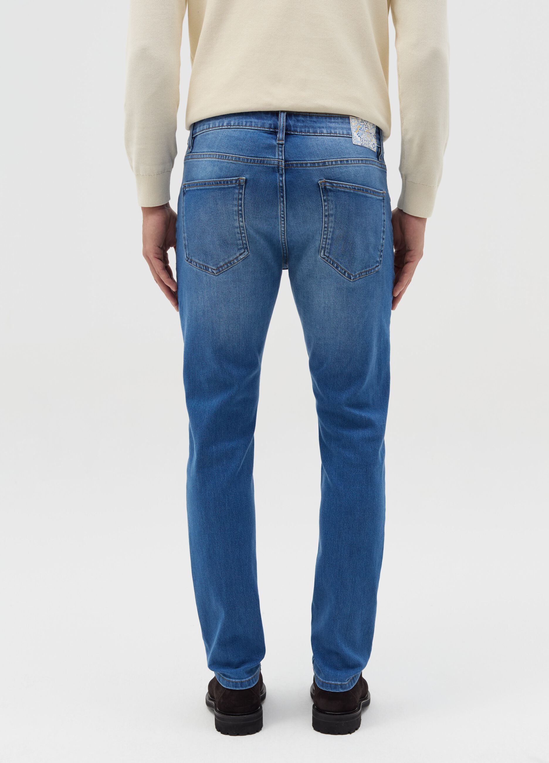 Skinny-fit jeans with five pockets