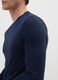 Blue long-sleeve regular fit t-shirt_3