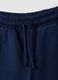 Blue and white pure cotton T-shirt and shorts set for baby boy, regular fit_3