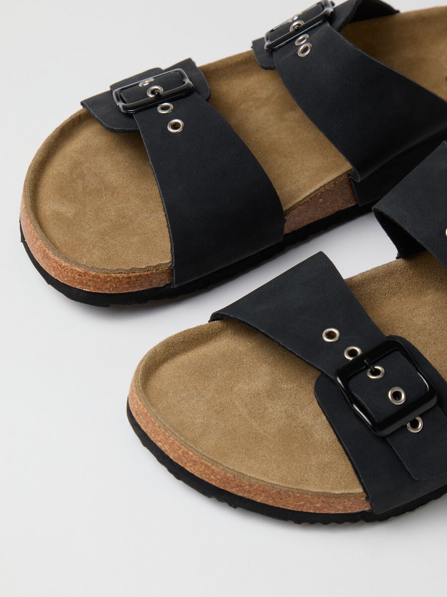 Women's Multicolour Genuine Leather Sandals_2