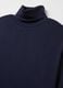 Interlock cotton T-shirt with high neck_5