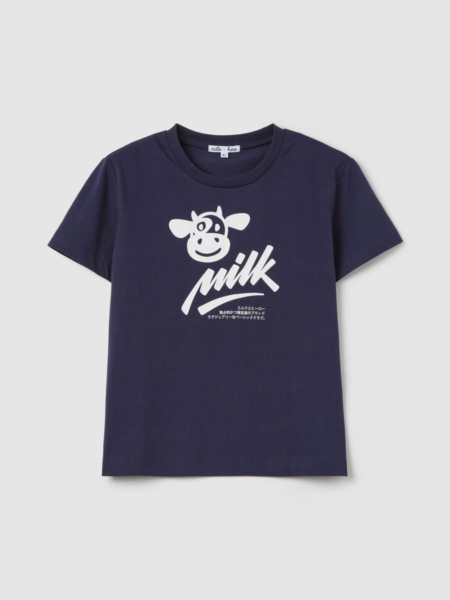 Cotton T-shirt with print_4