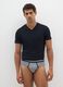 Set of multicolour regular fit cotton stretch brief tripack_0