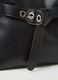 Black shoulder bag with metallic accents_2