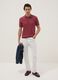 Red pure cotton polo regular fit_1